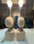 Mid-Century Modern Vintage Philippe Barbier Sculptural Lamps - a Pair For Sale - Image 3 of 12