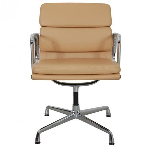 Ea-208 in Light Leather from Charles Eames For Sale - Image 18 of 18
