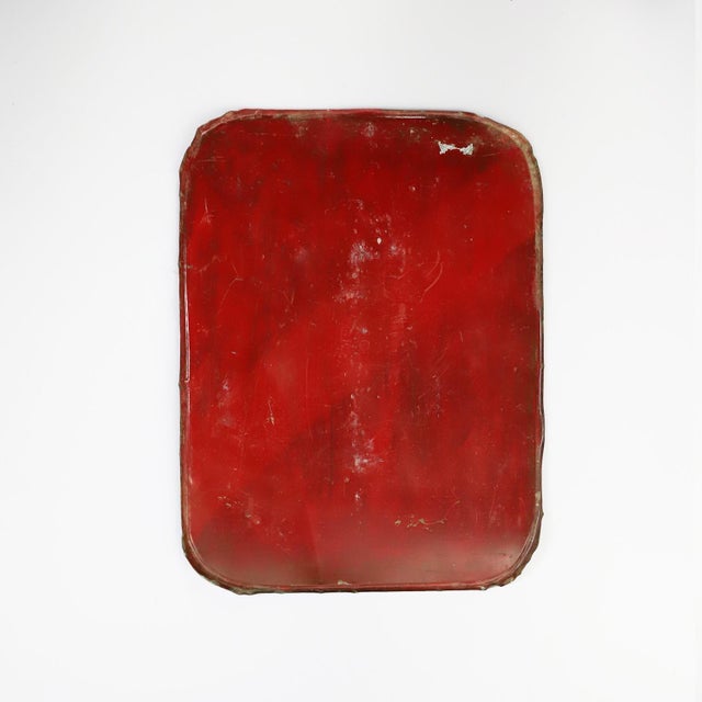 Metal 1960s Original Mexican Retablo "Exvotos" Oil on Tin For Sale - Image 7 of 17