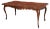 Venetian Burl Walnut Baroque Hand-Carved Dining Table, 1930s For Sale