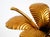 Mid-Century Florentine Gilded Side Table with Large Leaves and Glass Top, 1960s For Sale - Image 17 of 18