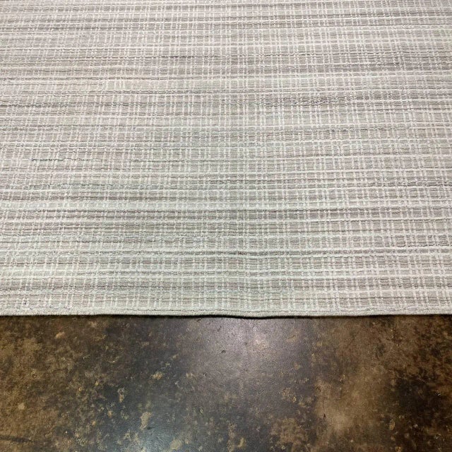 Modern Handwoven Area Rug 8'2" X 10'1" For Sale In Dallas - Image 6 of 13