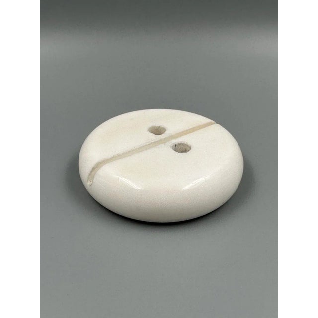 Ivory Pen Holder in Carrara Marble in Up & Up, Italy, 1970s For Sale - Image 8 of 8