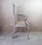 1920s Vintage Gustavian Style Armchair in Limed Oak, 1920 For Sale - Image 5 of 7