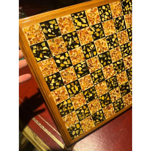 Amber and Bakelite Chess Set, 1900s, Set of 33 For Sale - Image 6 of 16