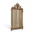 19th Century Italian Louis XVI Hand-Carved Giltwood and Painted Mirror For Sale - Image 4 of 18