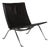 PK22 Lounge Chair in Full Grain Aniline Leather by Poul Kjærholm for Fritz Hansen, 1970s For Sale