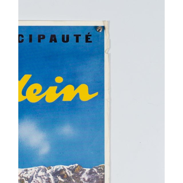 Liechtenstein Travel Poster by Baron V. Falz, 1960s For Sale - Image 6 of 9