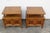 Fancher Furniture Mid 20th Century Nightstands Side End Bedside Tables a Pair, Attributed For Sale - Image 14 of 17