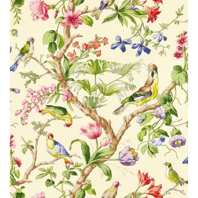 Sample - The House of Scalamandré Belize Fabric, Sunlit For Sale