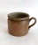 French Provincial 1930s French Burgundy Stoneware Pot For Sale - Image 3 of 9
