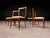 Set of Six Sculptural Dining Chairs in Caviuna & Bouclé by Giuseppe Scapinelli, Brazil, 1950s For Sale - Image 9 of 16