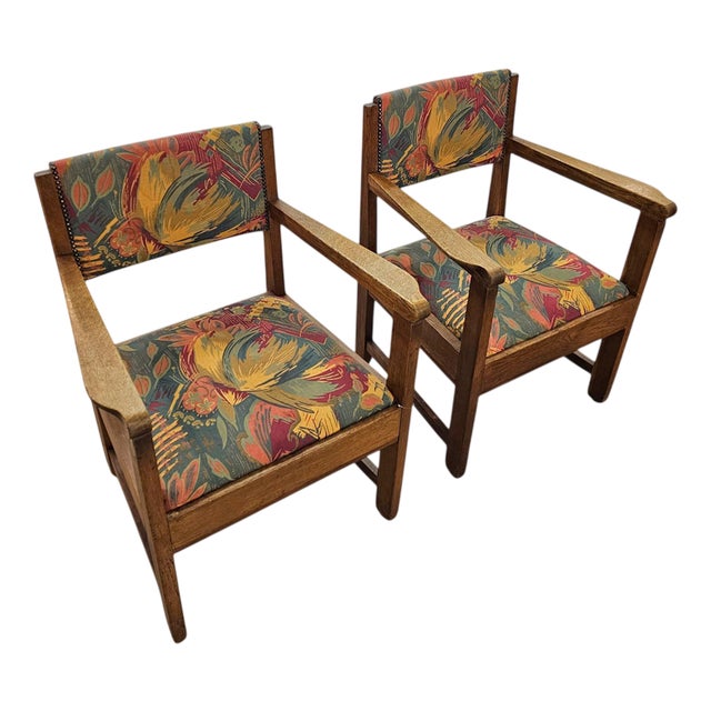 Art Deco Armchairs, 1930s, Set of 2 For Sale