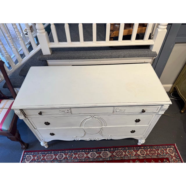 1930s Vintage Chest of Drawers For Sale - Image 4 of 8