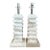 Vintage Stacked Stone Table Lamps - Pair For Sale