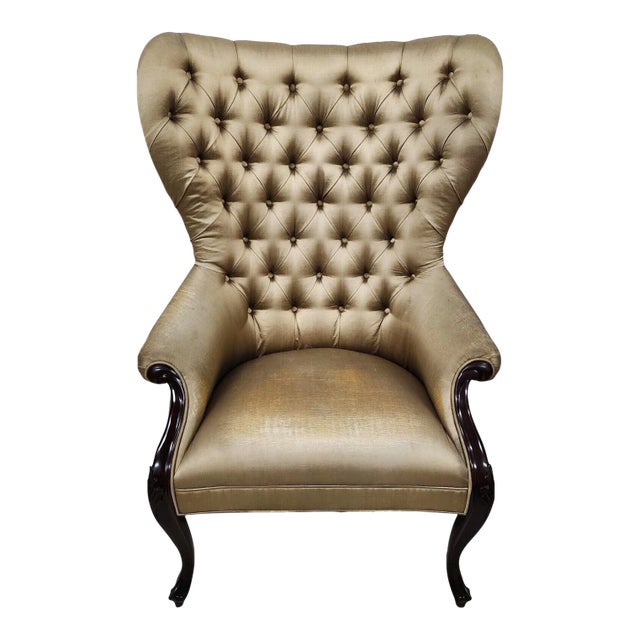 French Wingback Armchair by Christopher Guy For Sale