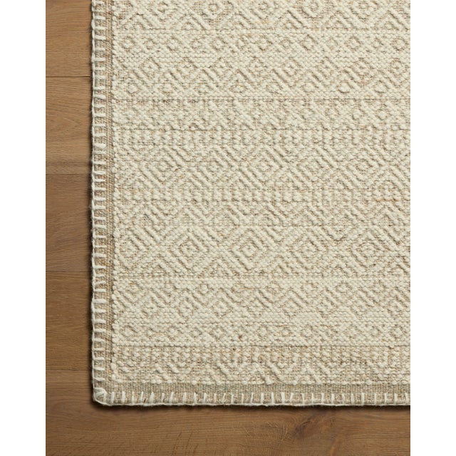 Loloi Rugs Amber Lewis x Loloi Bowie Ivory / Taupe 7'-9" x 9'-9" Area Rug For Sale - Image 4 of 5