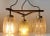 Mid-Century Modern Mid-Century Danish Brass and Glass Ceiling Lamp, 1950s For Sale - Image 3 of 7