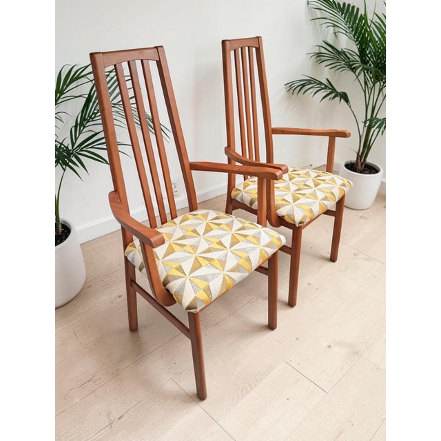 Vintage Dining Chairs by Neil Morris for Morris of Glasgow, 1960s, Set of 6 For Sale - Image 10 of 18