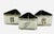 1930s Art Deco Silver-Plated Triangle Napkin Rings, Monogrammed - 3 pcs For Sale - Image 13 of 15