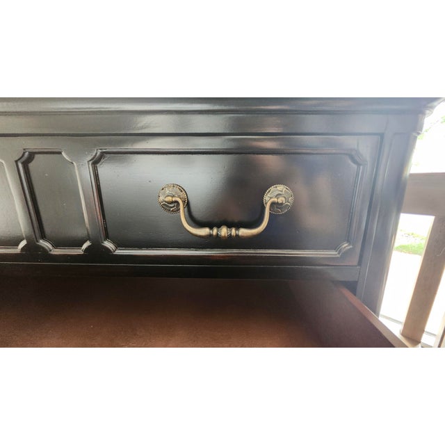 Black Hooker Furniture Charleston Two-Drawer Nightstand For Sale - Image 8 of 9