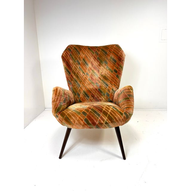 Mid-Century Modern 1950's Danish Lounge Chair For Sale - Image 3 of 6