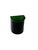 Stunning green glass vase, in a half-moon shape. With a contemporary design and soft geometric shapes, its structure is...