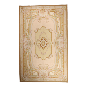 Vintage Chinese Aubusson Rug, 15'02 X 24'01