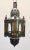 Moroccan Moroccan Handcrafted Moorish Pendant Lantern With Multi-Color Glass For Sale - Image 3 of 13