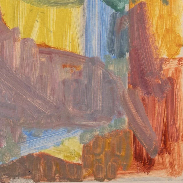 1950s 'Reclining Nude' by Victor Di Gesu, Paris, Louvre, Academie Chaumiere, San Francisco Art Association, Los Angeles County Museum of Art For Sale - Image 5 of 7