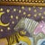 Whimsical Horse Painting Original | Folk Art Style Wall Art | Colorful Horses Under Moon | Framed Acrylic Painting 13x13 | Eclectic Decor For Sale - Image 4 of 6