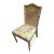 1970s Caned Back Chair With Floral Cushion For Sale