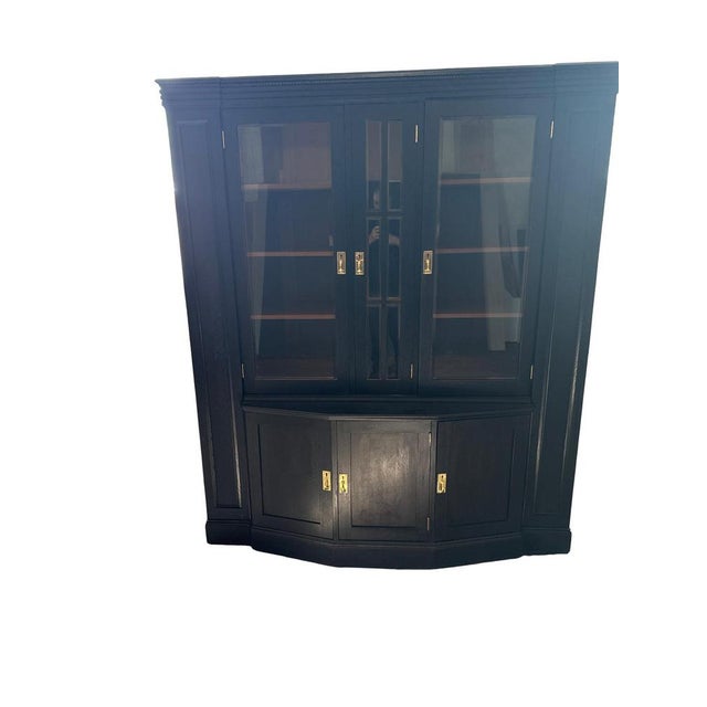 Antique Art Nouveau Bookcase in Oak, 1890s For Sale - Image 4 of 6