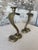 1970s Brass Cobra Candlestick Holders – Pair For Sale - Image 4 of 6