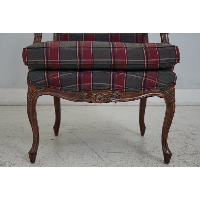 Pair Jeffco Country French Style Open Armchairs For Sale In Philadelphia - Image 6 of 12