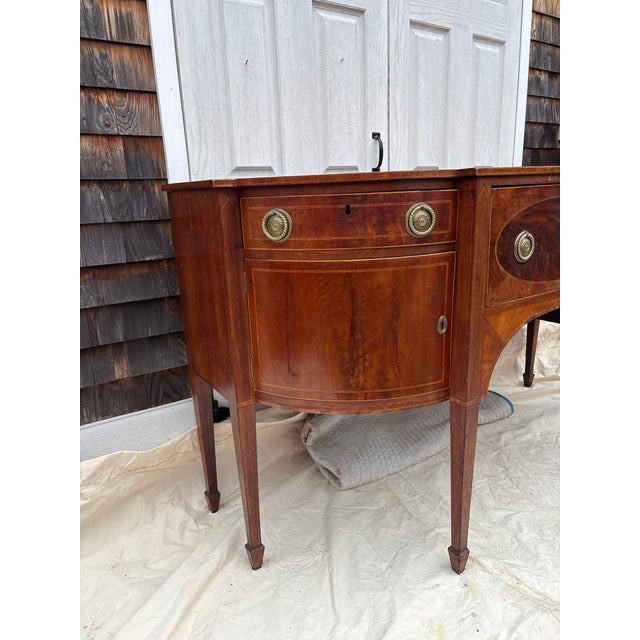 Early 19th Century Eary 19th Century Federal Mahogany Sideboard For Sale - Image 5 of 10