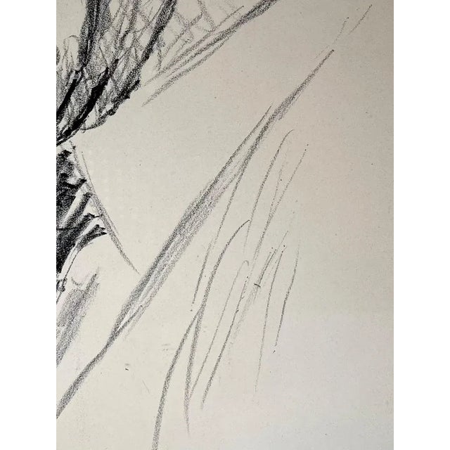 Hans Berger, Portrait, Graphite on Paper For Sale - Image 6 of 12