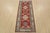 Farmhouse Kazak Runner 2’8” X 6’6” Red Wool Tribal Hand-Knotted Oriental Rug For Sale - Image 3 of 12