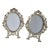 Matching Art Nouveau French Photo Frames - A Pair of 2 For Sale