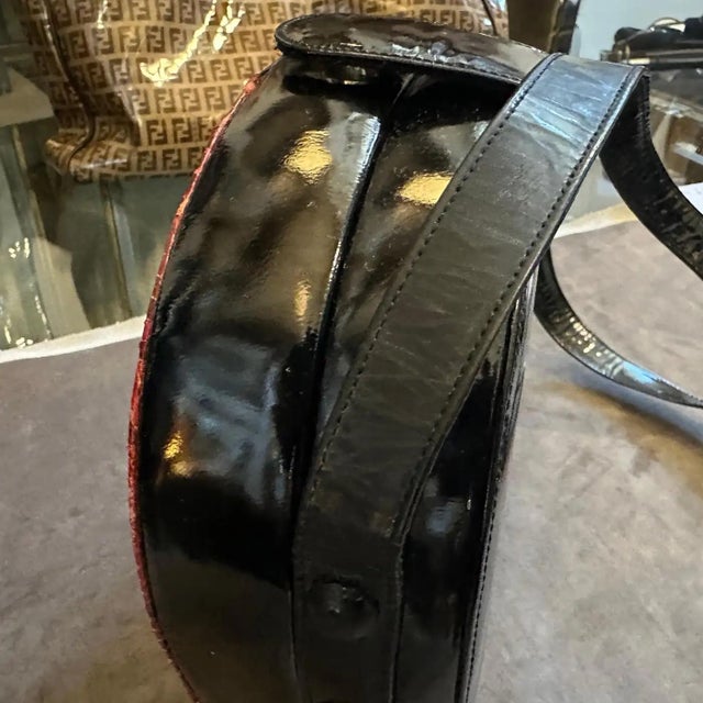 This exceptional Luciano Padovan evening bag is a bold, high-quality statement piece, most likely dating from the late...