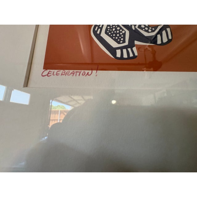 Modern "Celebration" Limited Edition Lithograph by Susan Pennewell Ellis For Sale - Image 3 of 14
