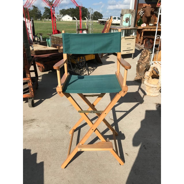 Contemporary Gold Medal Original Directors Chair- Fold Up Canvas For Sale - Image 3 of 8