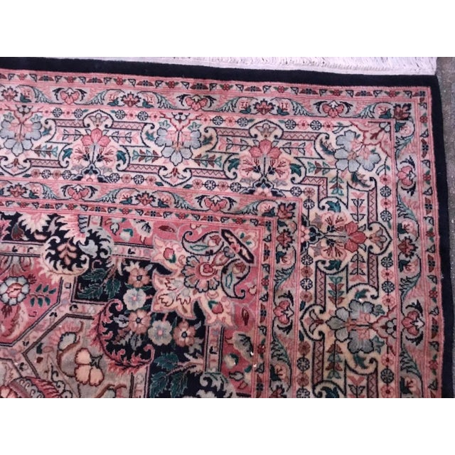 Vintage Indian Punjab Rug, 1980s For Sale - Image 15 of 17