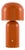 Umbra Accent Table Lamp Orange 10"H x 5"W x 5"D For Sale