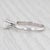 Gem: Moissanite - 0.70 Carats (6 mm), Round Brilliant Cut, Colorless / White Color Metal: Platinum Weight: 3.7 Grams...