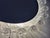 Large Illuminated Circular Beveled Wall Mirror in Melted Ice Acrylic Glass, 1970s For Sale - Image 6 of 12