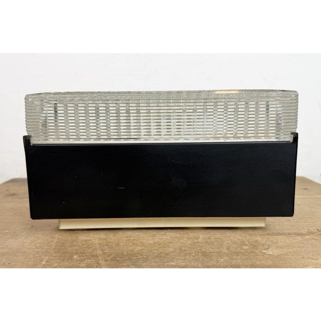 Vintage Glass Wall Light from Napako, 1970s For Sale - Image 4 of 18