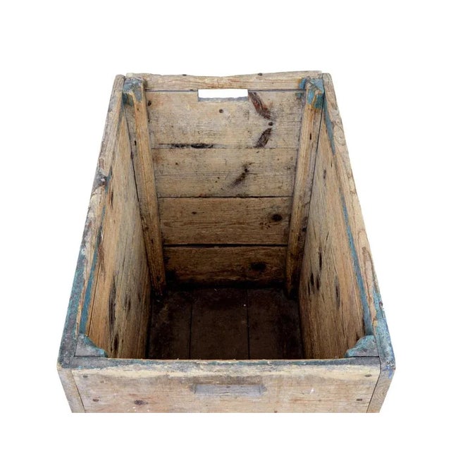 19th century Swedish pine log box circa 1870. Fine example of swedih rustic furniture that was made with available timbers...