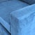 Crate & Barrel Blue Velvet Lounge Chair – Modern and Comfortable For Sale In San Francisco - Image 6 of 8