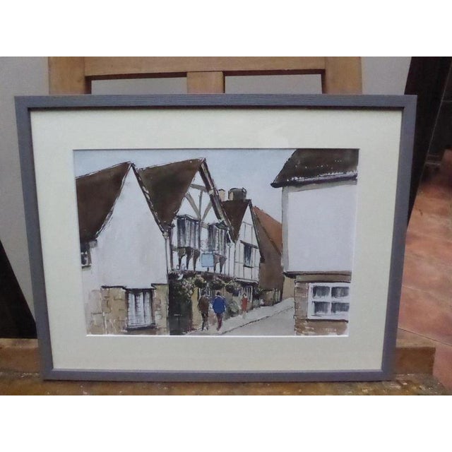Ronald Birch, Angel Inn, 1978, Watercolour on Paper, Framed For Sale - Image 9 of 14